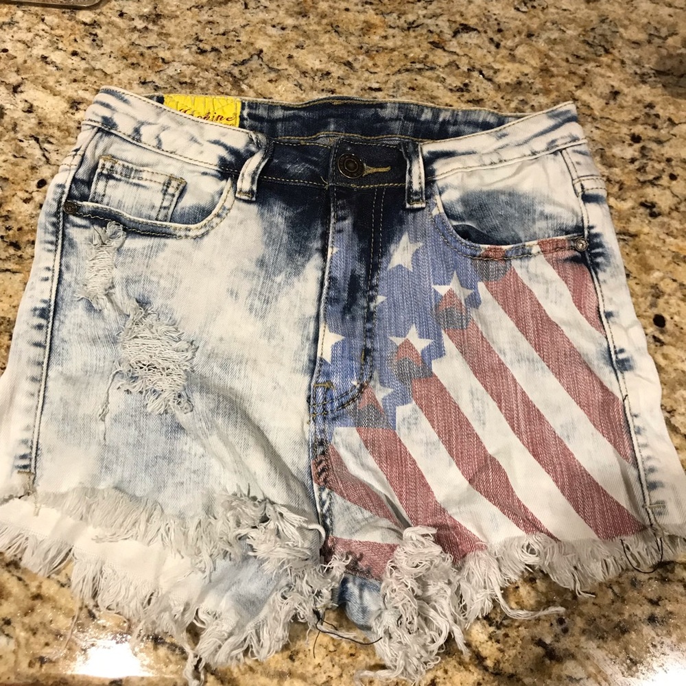 American Flag Shorts